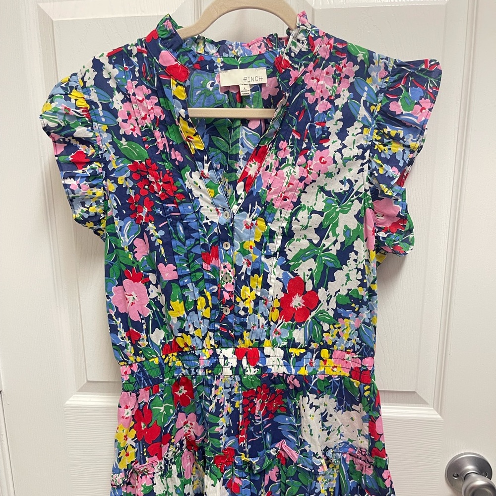 Pinch Floral Poplin Mini Dress - Picture 4 of 13